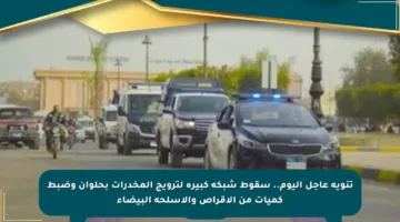 تنويه عاجل اليوم.. سقوط شبكة كبيرة لترويج المخدرات بحلوان وضبط كميات من الأقراص والأسلحة البيضاء